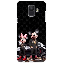 Чехол Disney Mouse Samsung Galaxy A6 2018, A600F (PREMIUMPrint) (Семья Маусов)