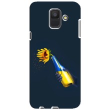 Чехол для Патриота Украины Samsung Galaxy A6 2018, A600F - (AlphaPrint) (Коктейль молотова)