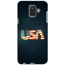 Чехол Флаг USA для Samsung Galaxy A6 2018, A600F – USA