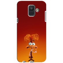 Чехол Головоломка для Samsung Galaxy A6 2018, A600F - (AlphaPrint) (Тревожность)