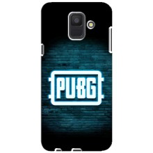 Чеjхол PUBG для Samsung A6 2018, А600F (AlphaPrint) (Лого PUBG)