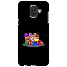 Чехол Амонг Ас для Samsung Galaxy A6 2018, A600F (AlphaPrint) – Амонг-ас