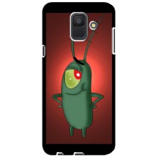 Чехол с картинкой "Одноглазый Планктон" на Samsung Galaxy A6 2018, A600F (Стильный Планктон)