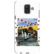 Чехол с принтом Собаки Патрон для Samsung Galaxy A6 2018, A600F – Храбрый Патрон