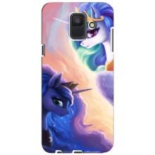 Чохол Unicorn на Samsung Galaxy A6 2018, A600F (Єдиноріжки на хамарках)