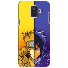Купить Чехлы на телефон с принтом Anime для Самсунг А6 (2018) – Naruto Vs Sasuke