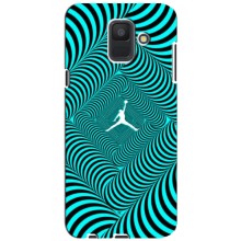 Силиконовый Чехол Nike Air Jordan на Самсунг А6 (2018) (Jordan)