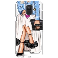 Силіконовый Чохол на Samsung Galaxy A6 2018, A600F з картинкой Модных девушек (Мода)
