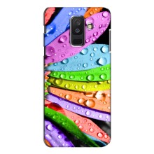 Чехлы (ART) Цветы на Samsung Galaxy A6 Plus 2018 ( A605) (VPrint) (Семицветик)