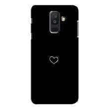 Чехлы для любимой на Самсунг А6 Плюс 2018, А605 (VPrint) (Маленькое сердечко)