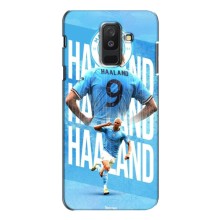 Чехлы с принтом для Samsung Galaxy A6 Plus 2018 (A6 Plus 2018, A605) Футболист (Erling Haaland)