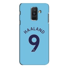Чехлы с принтом для Samsung Galaxy A6 Plus 2018 (A6 Plus 2018, A605) Футболист (Ерлинг Холанд 9)