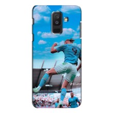 Чехлы с принтом для Samsung Galaxy A6 Plus 2018 (A6 Plus 2018, A605) Футболист (Эрлинг Холанд)