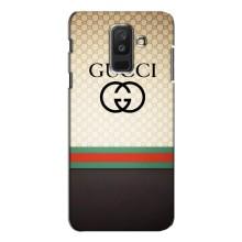 Чехлы ГУЧЧИ для Самсунг А6 Плюс 2018, А605 (AlphaPrint) (GUCCI стиль)