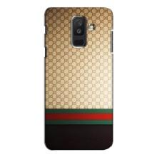 Чехлы ГУЧЧИ для Самсунг А6 Плюс 2018, А605 (AlphaPrint) (Гуччи Фон)