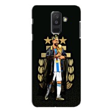 Чехлы Лео Месси Аргентина для Samsung Galaxy A6 Plus 2018 (A6 Plus 2018, A605) (Месси Аргентина)