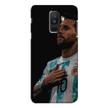 Чехлы Лео Месси Аргентина для Samsung Galaxy A6 Plus 2018 (A6 Plus 2018, A605) (Месси Капитан)