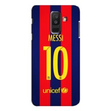 Чехлы Месси для Samsung Galaxy A6 Plus 2018 ( A605) (AlphaPrint) (Messi Barca 10)