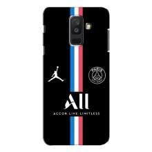 Чехлы PSG для Samsung Galaxy A6 Plus 2018 ( A605) (AlphaPrint) (футболка ПСЖ)