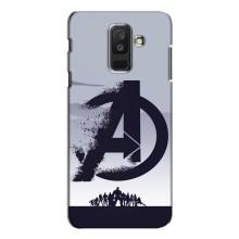 Чехлы с героями Марвел Samsung Galaxy A6 Plus 2018 ( A605) (VPrint)