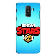 Чехлы Brawl Stars для Samsung Galaxy A6 Plus 2018 ( A605) (AlphaPrint) – Лого Бравл Старс