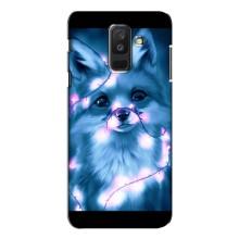 Чехлы с картинкой Лисички для Samsung Galaxy A6 Plus 2018 ( A605) (VPrint) (Яркая лисичка)