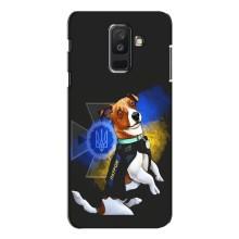 Чехлы с картинкой собаки Патрон для Samsung Galaxy A6 Plus 2018 ( A605) (AlphaPrint) (Патрон собачка)