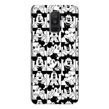Чехлы с принтом Микки Маус на Samsung Galaxy A6 Plus 2018 (A6 Plus 2018, A605) (Коллаж Микки Маус)