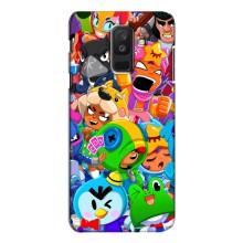 Чехол для Samsung Galaxy A6 Plus 2018 ( A605) Бравл Старс (VPrint)