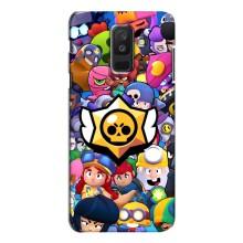 Чехол для Samsung Galaxy A6 Plus 2018 ( A605) Бравл Старс (VPrint)