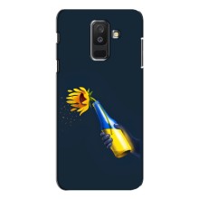 Чехол для Патриота Украины Samsung Galaxy A6 Plus 2018 ( A605) - (AlphaPrint) (Коктейль молотова)