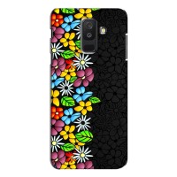 Чохол з Квітами для Samsung Galaxy A6 Plus 2018 (A6 Plus 2018, A605) (Яскраві квіти)