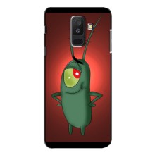 Чехол с картинкой "Одноглазый Планктон" на Samsung Galaxy A6 Plus 2018 (A6 Plus 2018, A605) – Стильный Планктон