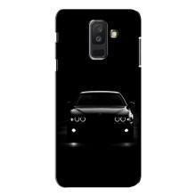 Чехол для Самсунг А6 Плюс 2018, А605 - с принтом БМВ (AlphaPrint) (Машина BMW)
