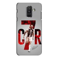 Чехол Криштиану Роналду для Samsung Galaxy A6 Plus 2018 ( A605) (AlphaPrint) (C7R)