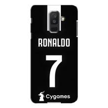 Чехол Криштиану Роналду для Samsung Galaxy A6 Plus 2018 ( A605) (AlphaPrint) (RONALDO 7)
