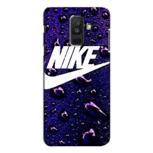 Чехол для Samsung Galaxy A6 Plus 2018 ( A605) - с принтом Найк (AlphaPrint) (Найк принт)