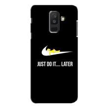 Чехол с Симпсонами для Samsung Galaxy A6 Plus 2018 ( A605) (VPrint) (Гомер Later)