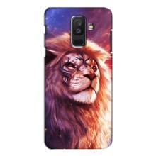 Чехол со Львом для Samsung Galaxy A6 Plus 2018 ( A605) (VPrint) (Красочный Лев)