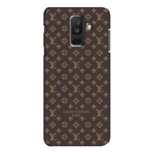 Чехол Стиль Louis Vuitton на Samsung Galaxy A6 Plus 2018 (A6 Plus 2018, A605) (Фон Луи Виттон)