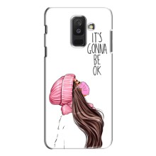 Чохол Стильні дівчата на Samsung Galaxy A6 Plus 2018 (A6 Plus 2018, A605) – Дівчина в масці