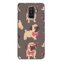 Чехол (ТПУ) Милые собачки для Samsung Galaxy A6 Plus 2018 (A6 Plus 2018, A605) – Собачки Мопсики