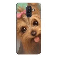 Чехол (ТПУ) Милые собачки для Samsung Galaxy A6 Plus 2018 (A6 Plus 2018, A605) (Йоршенский терьер)