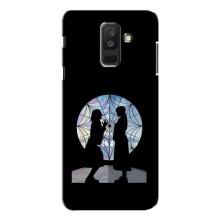 Чехлы Венсдей на Samsung Galaxy A6 Plus 2018 ( A605) Уэнсдей (AlphaPrint) (комната Уэнздей)