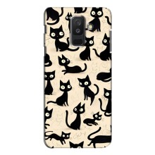 Чохол з малюнком кіт на Samsung Galaxy A6 Plus 2018 ( A605)