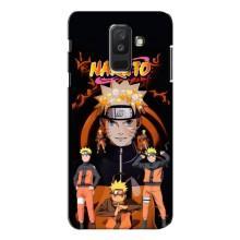 Naruto Anime Чехлы для Самсунг А6 Плюс 2018, А605 (AlphaPrint)