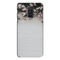 Чохли з тематикою "КВІТИ" на Samsung Galaxy A6 Plus 2018 (A6 Plus 2018, A605) – Квіти на стіні