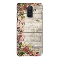Чохли з тематикою "КВІТИ" на Samsung Galaxy A6 Plus 2018 (A6 Plus 2018, A605) – Плетені квіти
