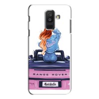 Силіконовый Чохол на Samsung Galaxy A6 Plus 2018 (A6 Plus 2018, A605) з картинкой Модных девушек – Дівчина на машині