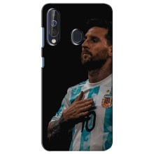 Чехлы Лео Месси Аргентина для Samsung Galaxy A60 2019 (A605F) (Месси Капитан)